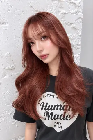 カラー レイヤーカット BLend 渋谷のヘアスタイル