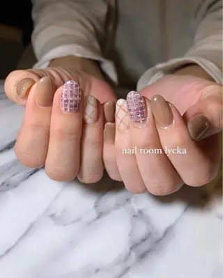 ネイル ネイルルームリッカ 𝐦𝐚𝐲𝐮のネイルデザイン