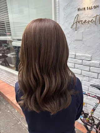 ミディアム カラー 🌈透明感カラー🌈 🌟吉田祐介🌟のヘアスタイル