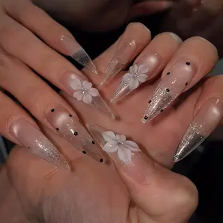 ネイル Sora nail 長さ出し専門店のネイルデザイン
