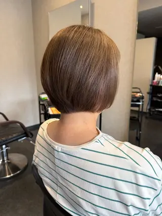 ショート 髪質改善⚡️カラー 🍀武久 誠🍀のヘアスタイル