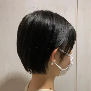 ショート カラー 明治神宮前 NANAMIのヘアスタイル