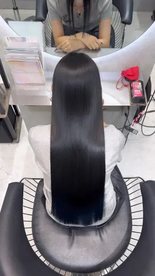ロング カラー ワンホンヘア🇨🇳 髪質改善/itaruのヘアスタイル