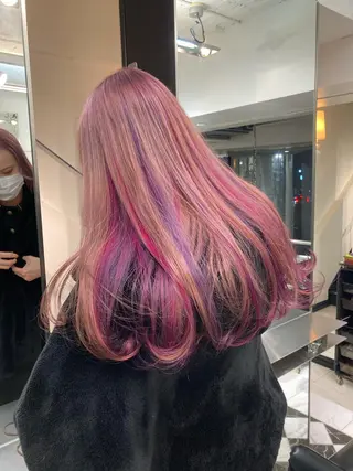 ロング 嶋崎 留美のヘアスタイル