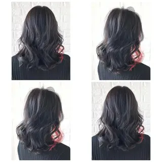 ミディアム カラー 髪質改善特化KIZU /艶髪研究(京都)のヘアスタイル