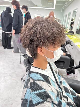 パーマ メンズ ayu ♥のマツエク・マツパデザイン