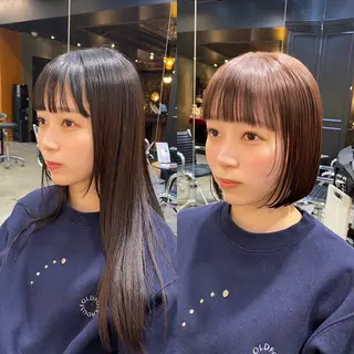 ショート カラー 透明感カラー🌿 グレージュ🐺陽介のヘアスタイル