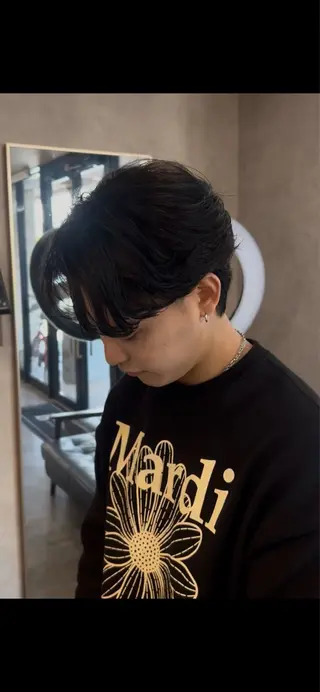 メンズ RIENS 高森俊輔のヘアスタイル