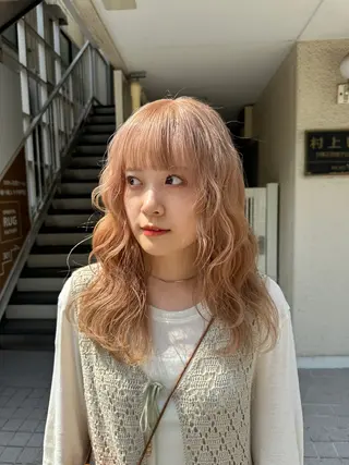 セミロング 🧣misaki 🧣のヘアスタイル
