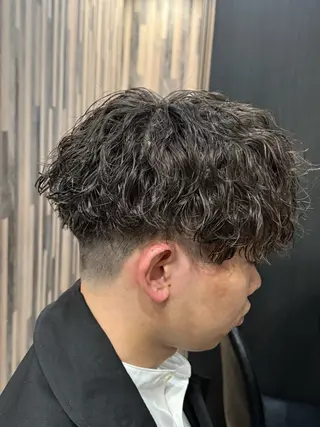 パーマ メンズ 毛流れ/シャドウ 🇰🇷AYATOのヘアスタイル
