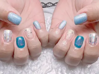 ネイル マジック ミラーのネイルデザイン