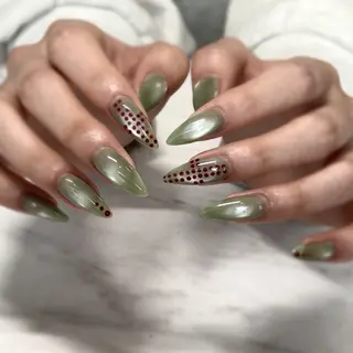 ネイル ⚜️個性派ネイル⚜️ ℝ𝕖𝕟𝕒🦉のネイルデザイン