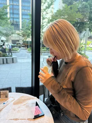 ミディアム Okazaki Tatsuyaのヘアスタイル