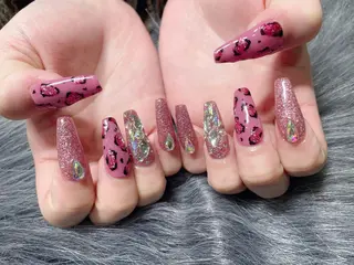 セミロング ネイル 《LB》ラブリエ Nail&eyeのマツエク・マツパデザイン
