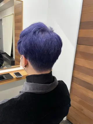 カラー ミルクティー× グレージュMOMOのヘアスタイル