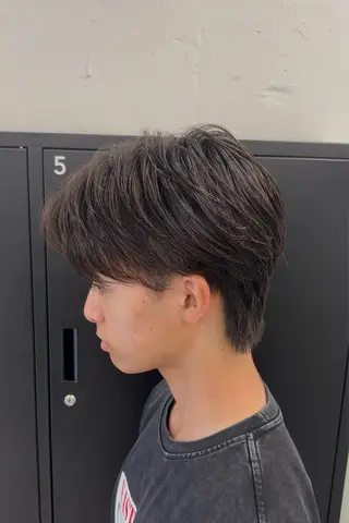 パーマ メンズ メンズパーマは私一択 佐藤有紀のヘアスタイル