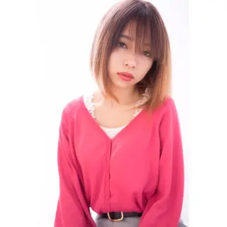 ミディアム 黒崎 伸治のヘアスタイル