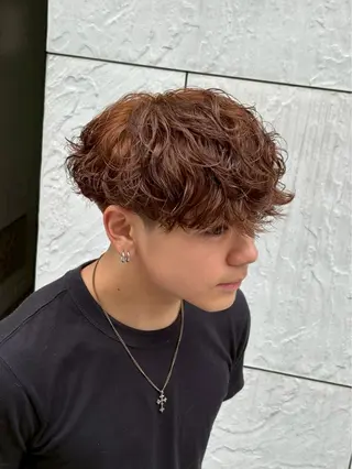 カラー パーマ メンズ 🔥メンズカラー特化 湘海🔥のヘアスタイル
