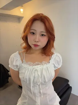 ショート カラー 綺星 ハイトーン/デザインのヘアスタイル