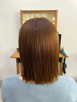 ミディアム ブリーチ×ストレート ✨️/立山  想太のヘアスタイル
