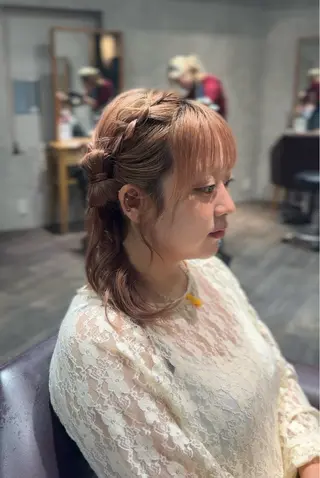 ヘアアレンジ 乃空/★縮毛矯正✩* /うる艶(.⩊<)☆のヘアスタイル