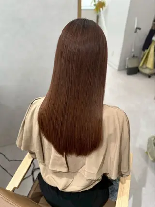 ロング SLASHスラッシュ 伊藤眞代のヘアスタイル