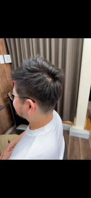ショート メンズ 山宮 雅次のヘアスタイル