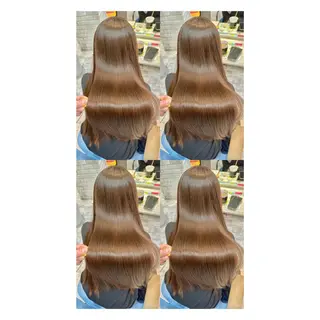 ロング カラー 店長✨レイヤー✖️ 髪質改善✖️韓国ヘアのヘアスタイル