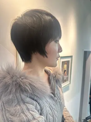 ショート ショートカット / 星野菜月のヘアスタイル