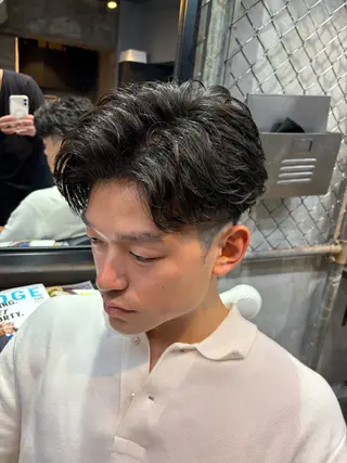 ショート メンズ 渋谷 【メンズ特化】ナゴムのヘアスタイル