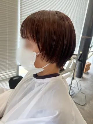 ショート カットモデル 花穂のヘアスタイル