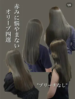 ロング ALLY 原宿のヘアスタイル