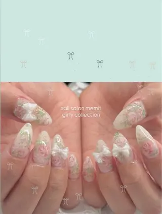ネイル 堺筋本町 memit hiyoriのネイルデザイン