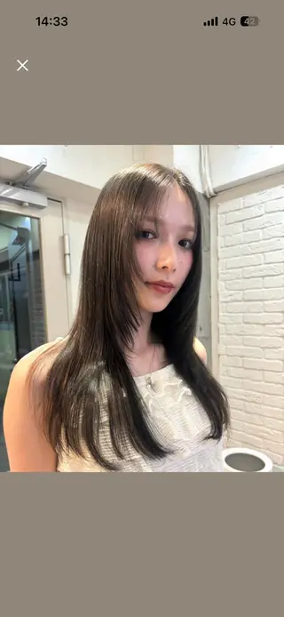 カラー 🪺透明感カラー/ 暖色/カエデ🪺のヘアスタイル