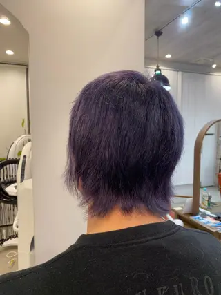 カラー メンズ 西郷 友菜のヘアスタイル