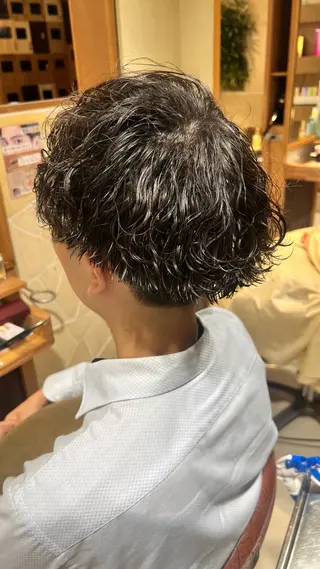 パーマ メンズ 新宿/メンズパーマ/ メンズ特化/和田瑞生のヘアスタイル