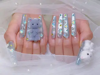 ネイル lucky nail 歌舞伎町のネイルデザイン