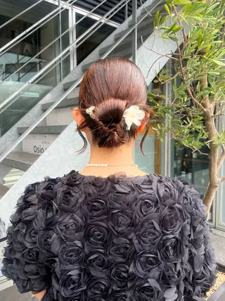 ヘアアレンジ イケハラ ナナミのヘアスタイル