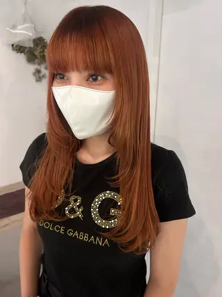 カラー かがやしづ ⭐️カラーモデルのヘアスタイル
