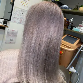 ロング カラー メンズパーマ /栄/伊藤りんなのヘアスタイル