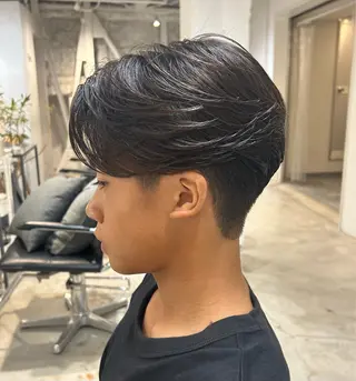 パーマ メンズ メンズ清潔感のプロ 💈メンズパーマ藤田のヘアスタイル
