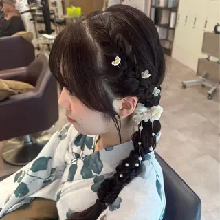 ヘアアレンジ 横浜/透明感カラー/ 髪質改善/みやび🎀のヘアスタイル