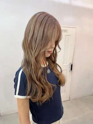 セミロング カラー GiseL 博多筑紫口店のヘアスタイル