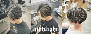 カラー メンズ CORE masaのヘアスタイル