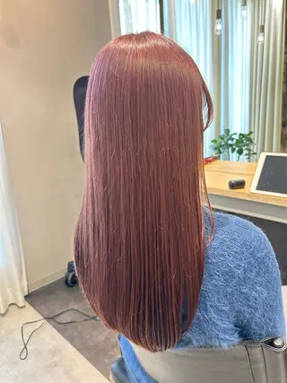 ロング カラー hubhair レイヤー/透明感のヘアスタイル