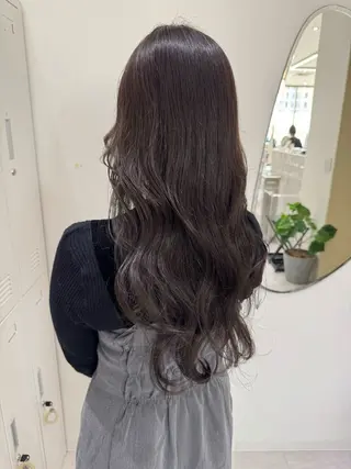 ロング カラー 透明感カラー ボブ ミディアム 齊木勇人のヘアスタイル