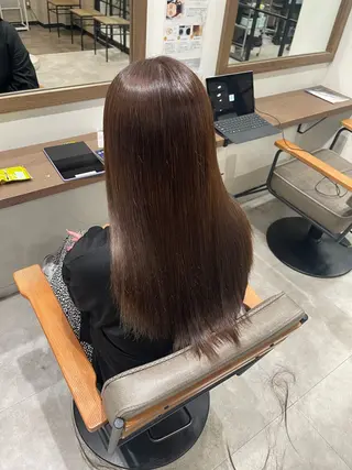 ロング 朝5分でキマる艶髪 /ヤマダのヘアスタイル
