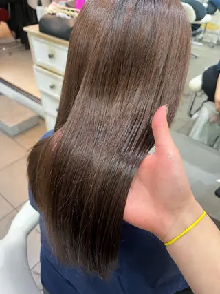 ロング カラー 透明感カラーボブ レイヤーツムギ♡のヘアスタイル