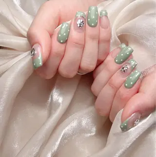 ネイル M🌷nail 長さだし専門店のネイルデザイン