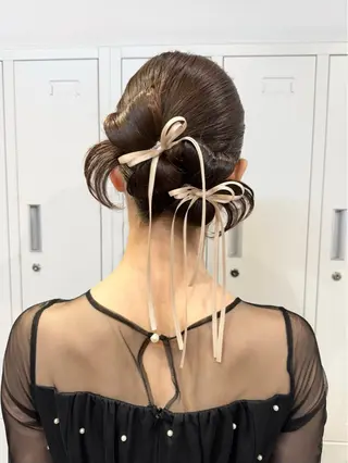 ヘアアレンジ 🌷レイヤーカット/ フルキシオリ🌷のヘアスタイル
